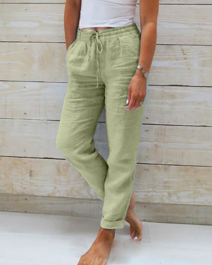 Monika | Cotton Trousers