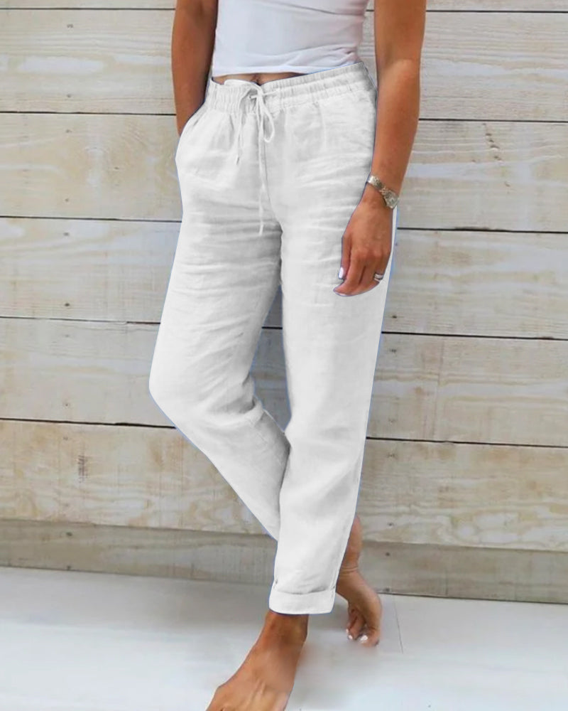 Monika | Cotton Trousers