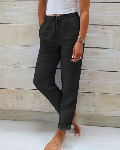 Monika | Cotton Trousers