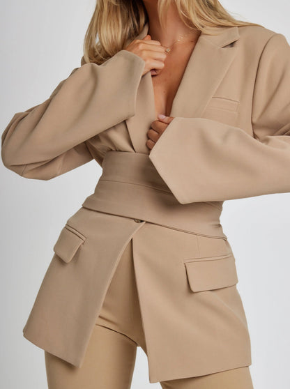 Maddy | Belted Blazer