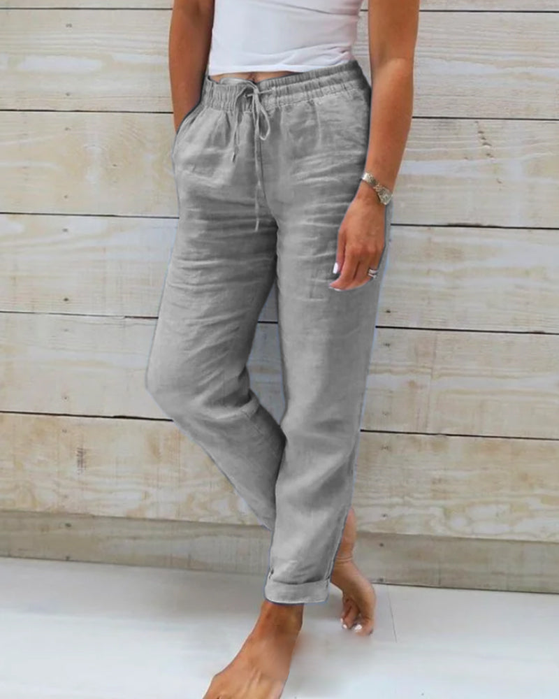 Monika | Cotton Trousers