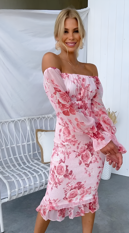 Eleanor | Blooming Elegance Dress