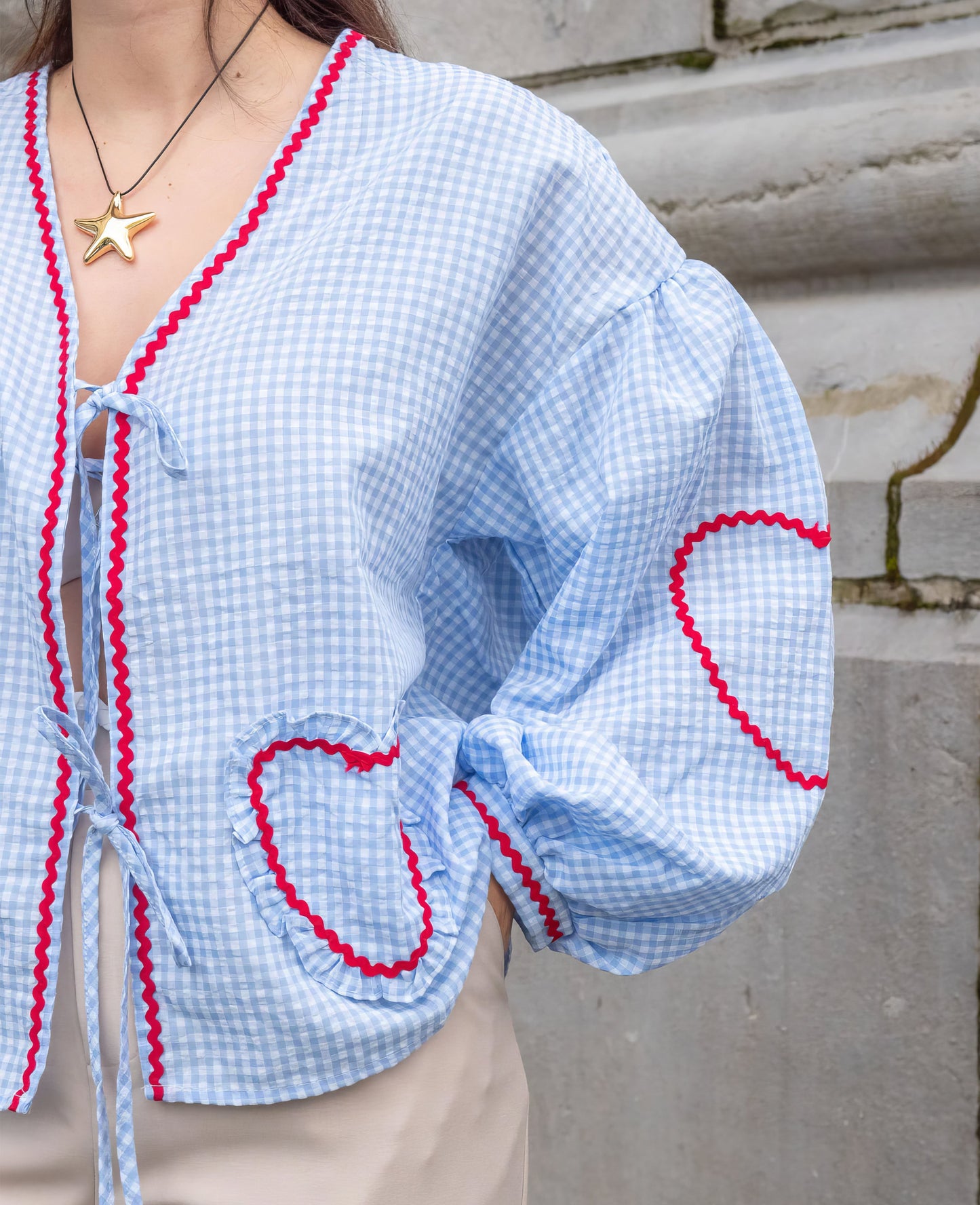 Lily | Heart Blouse