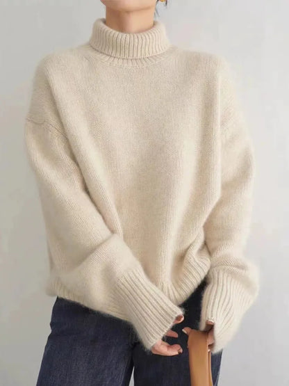 Caitlin | Turtleneck Cashmere Sweater