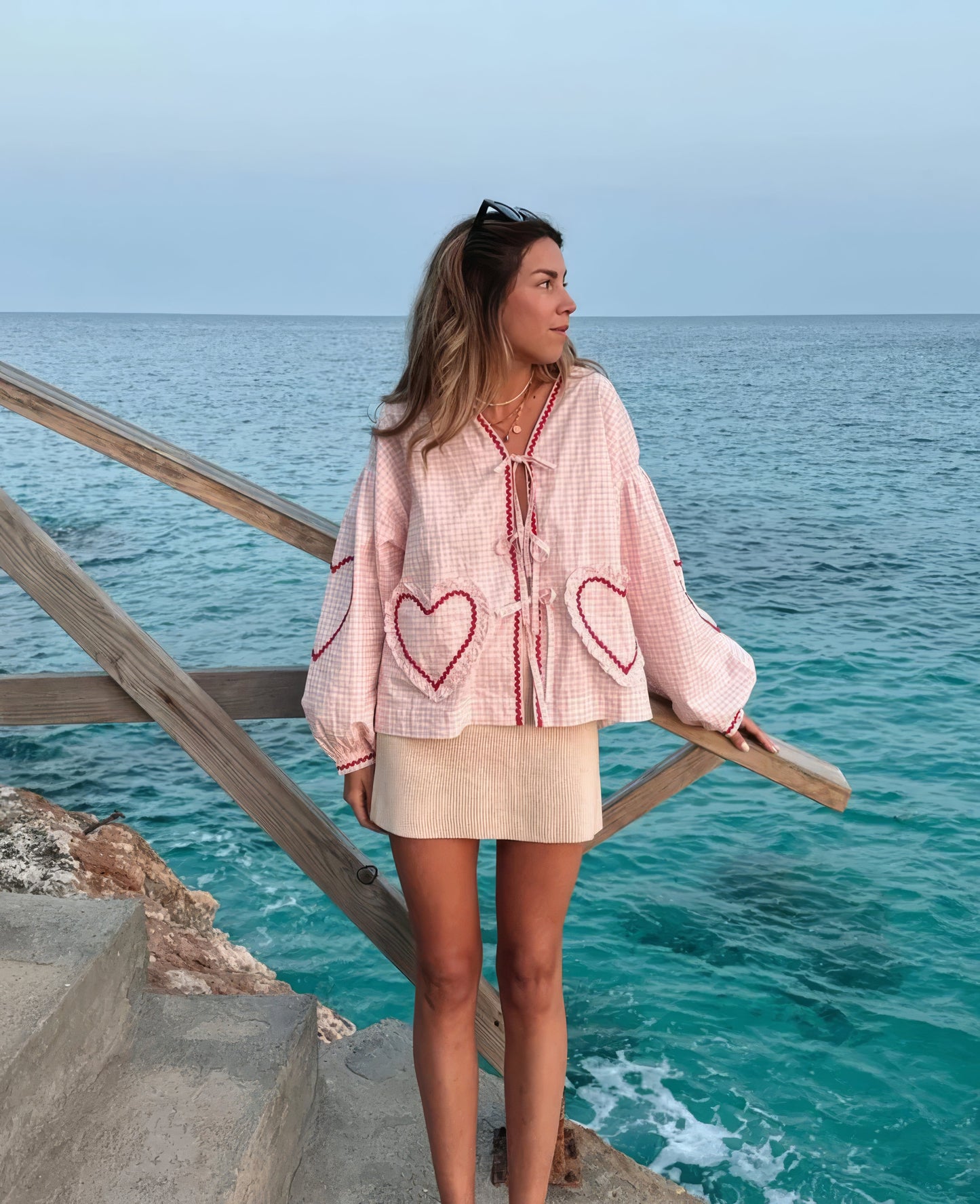 Lily | Heart Blouse