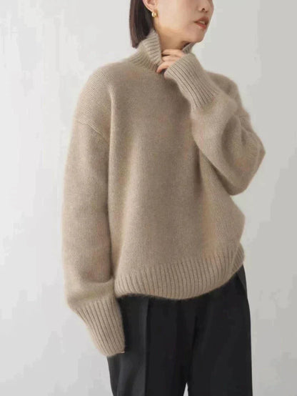 Caitlin | Turtleneck Cashmere Sweater