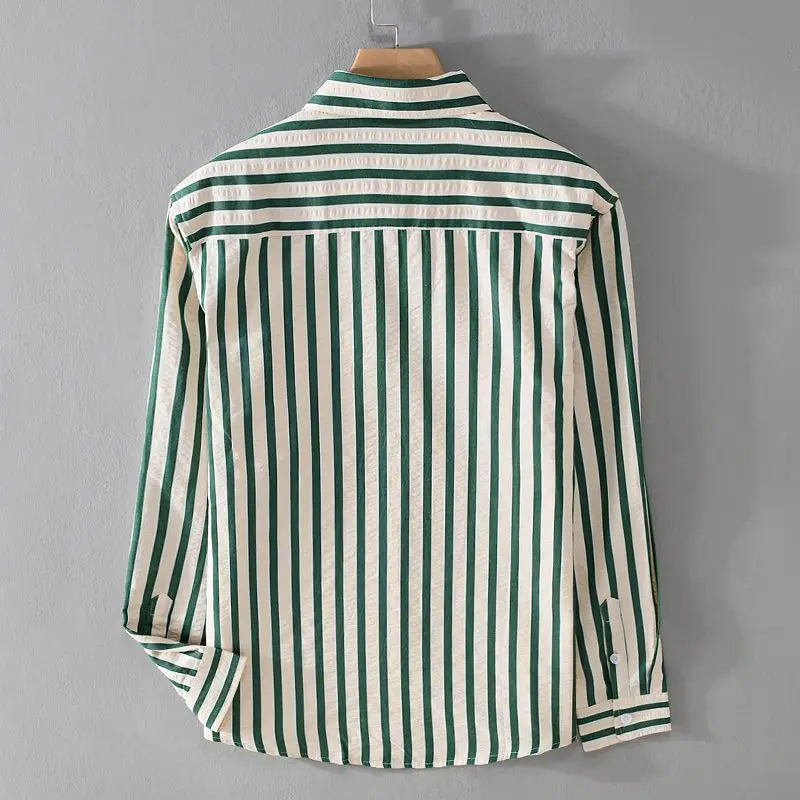 Andrew | Trendy Striped Shirt