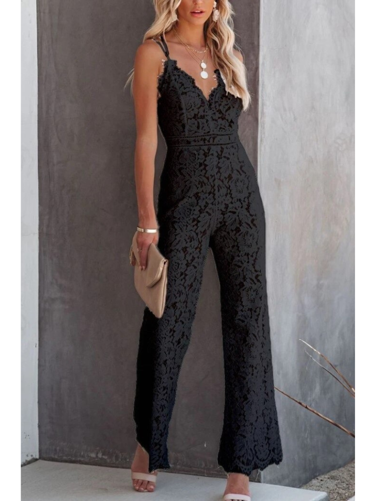 Thea | V-Neck Jumpsuit